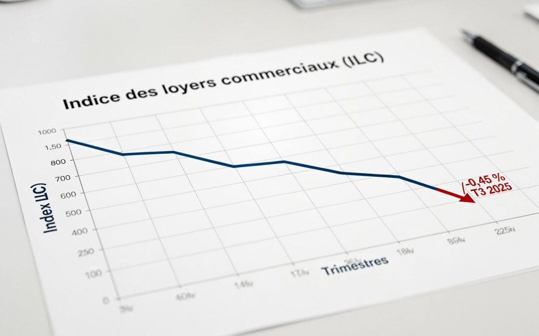 ILC T3 2025 en baisse : impact sur votre bail commercial